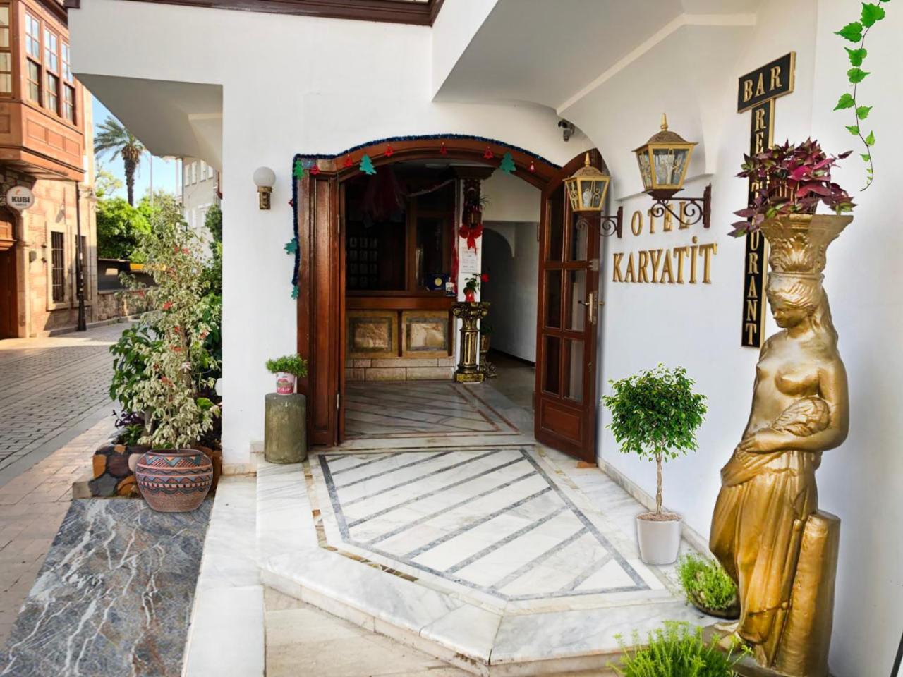 Hotel Karyatit Kaleici Antalia Esterno foto