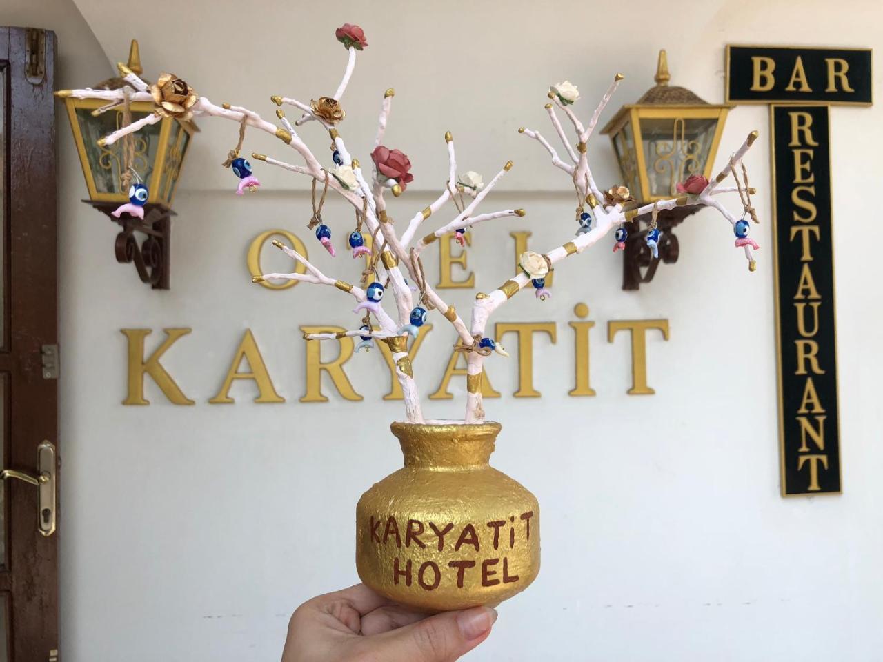 Hotel Karyatit Kaleici Antalia Esterno foto
